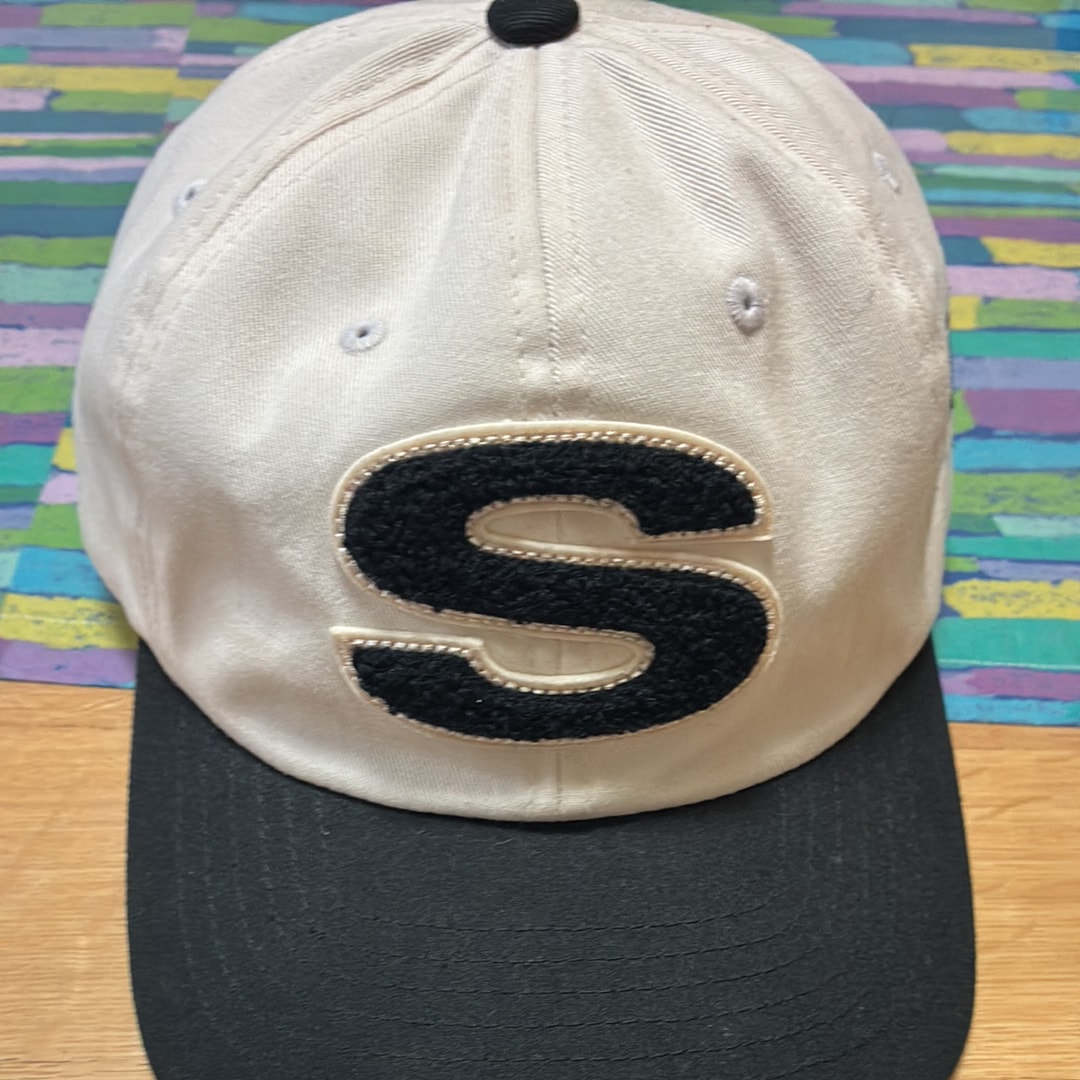 Stussy Low Pro Chenille S Snapback "Natural" 1311061