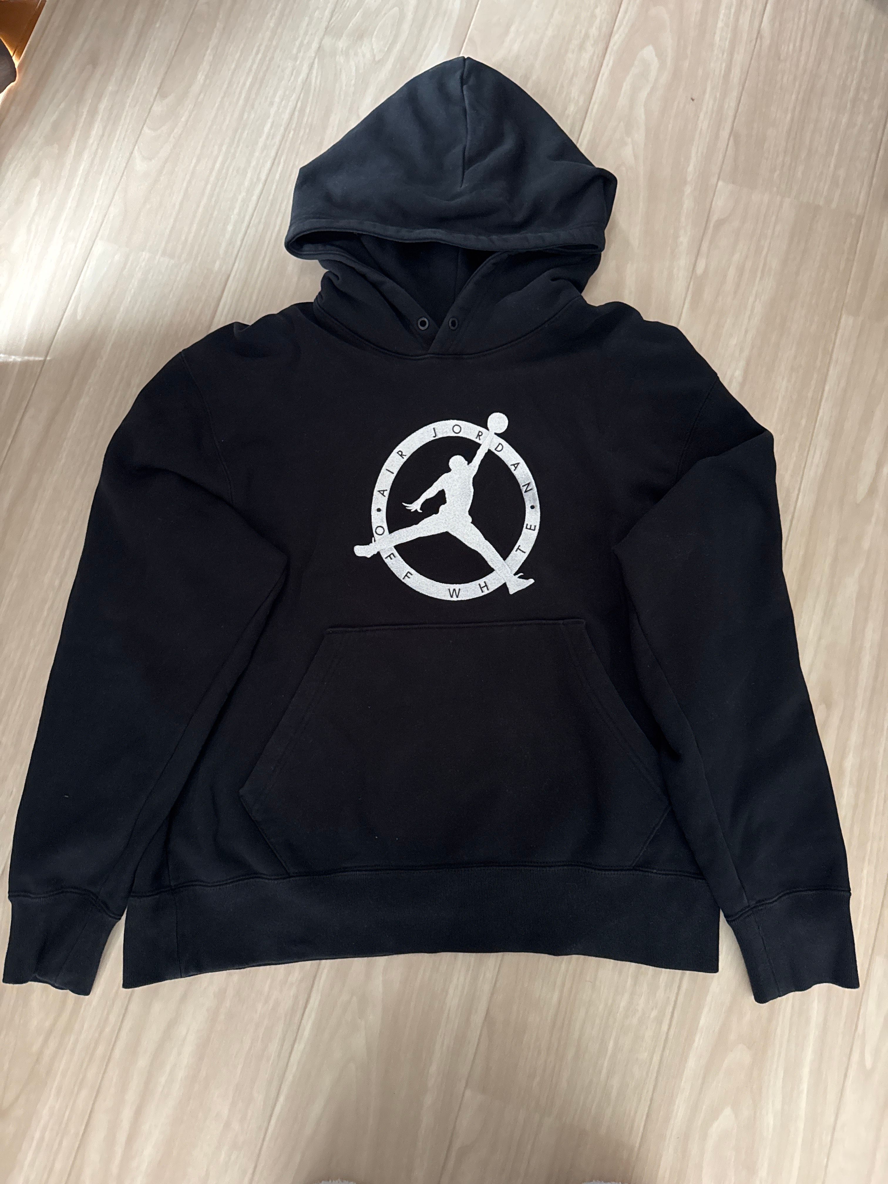 Air Jordan Off-WhiteTM️ Men's Hoodie "Black"