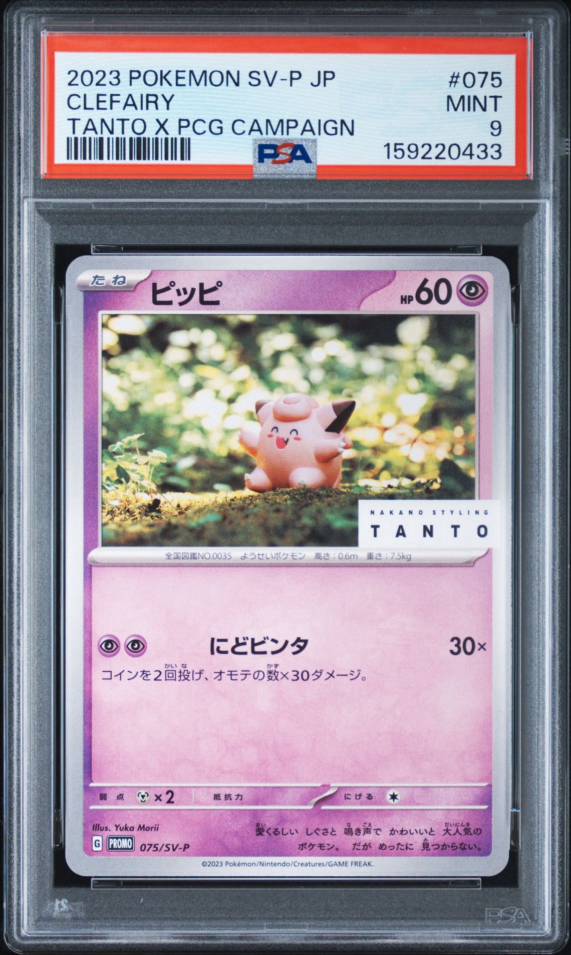 ピッピ: プロモ[SV-P 075](「タント×ポケモンカードゲーム