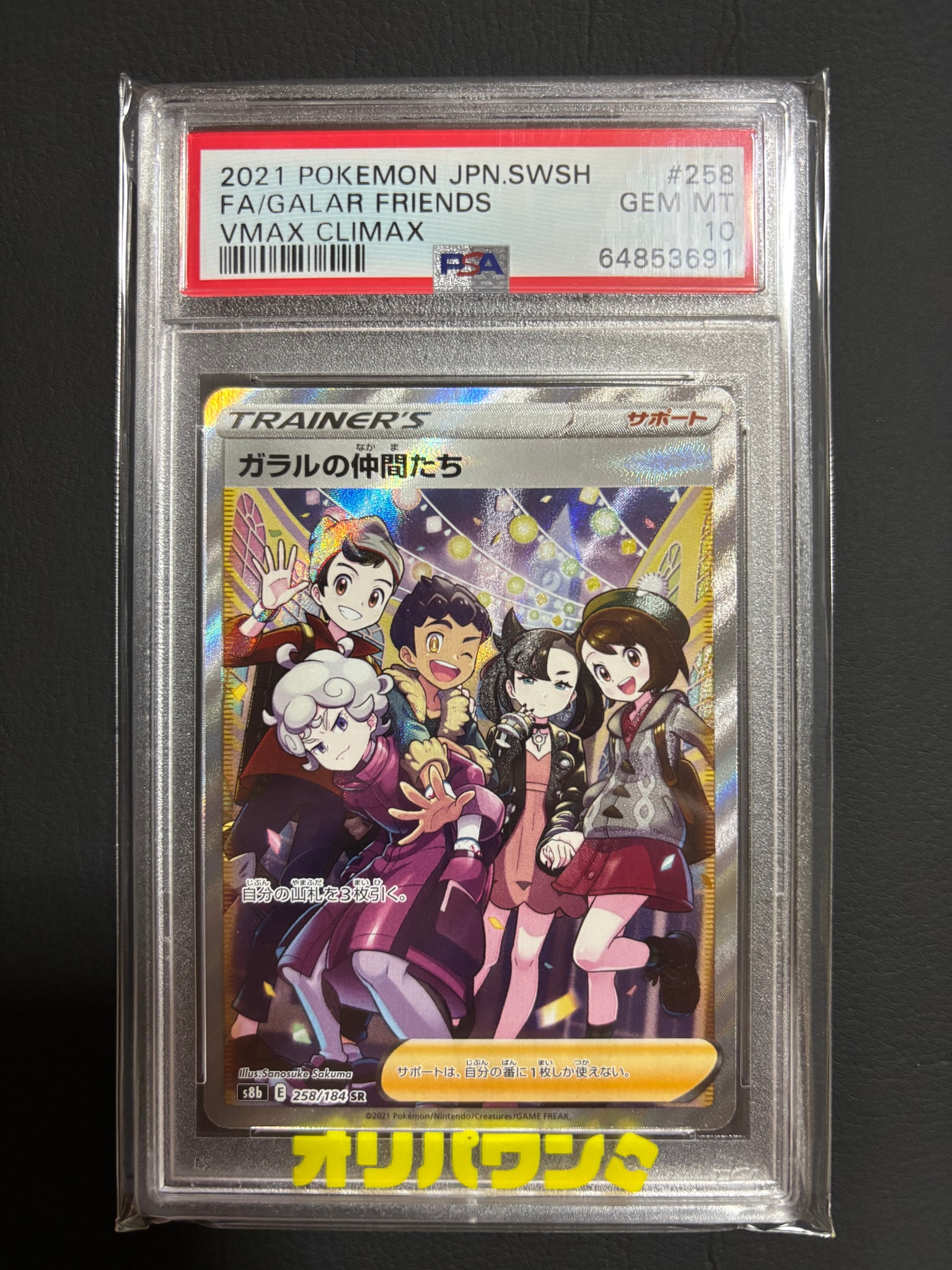 ガラルの仲間たち SR[S8b 258/184](ハイクラスパック「VMAXクライマックス」)