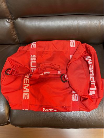 Supreme 18SS Large Duffle Bag "Red"