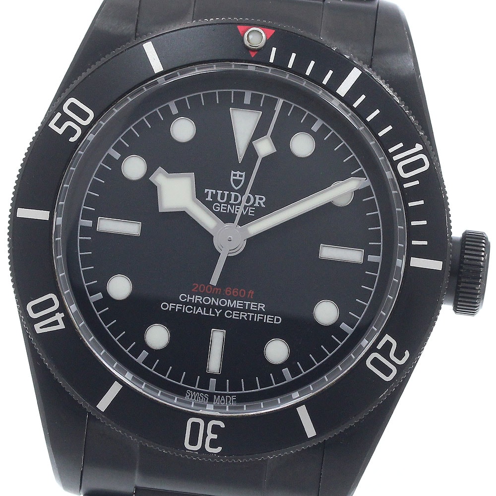 チュードル ヘリテージ ブラックベイ ダーク 79230DK メンズ 【中古】