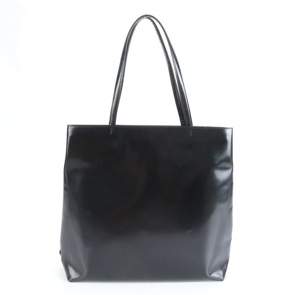 ■美品 プラダ 三角ロゴトート バッグ レザー
