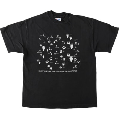 古着 90年代 ヘインズ Hanes BEEFY-T プリントTシャツ USA製 メンズL相当 ヴィンテージ/eaa626773