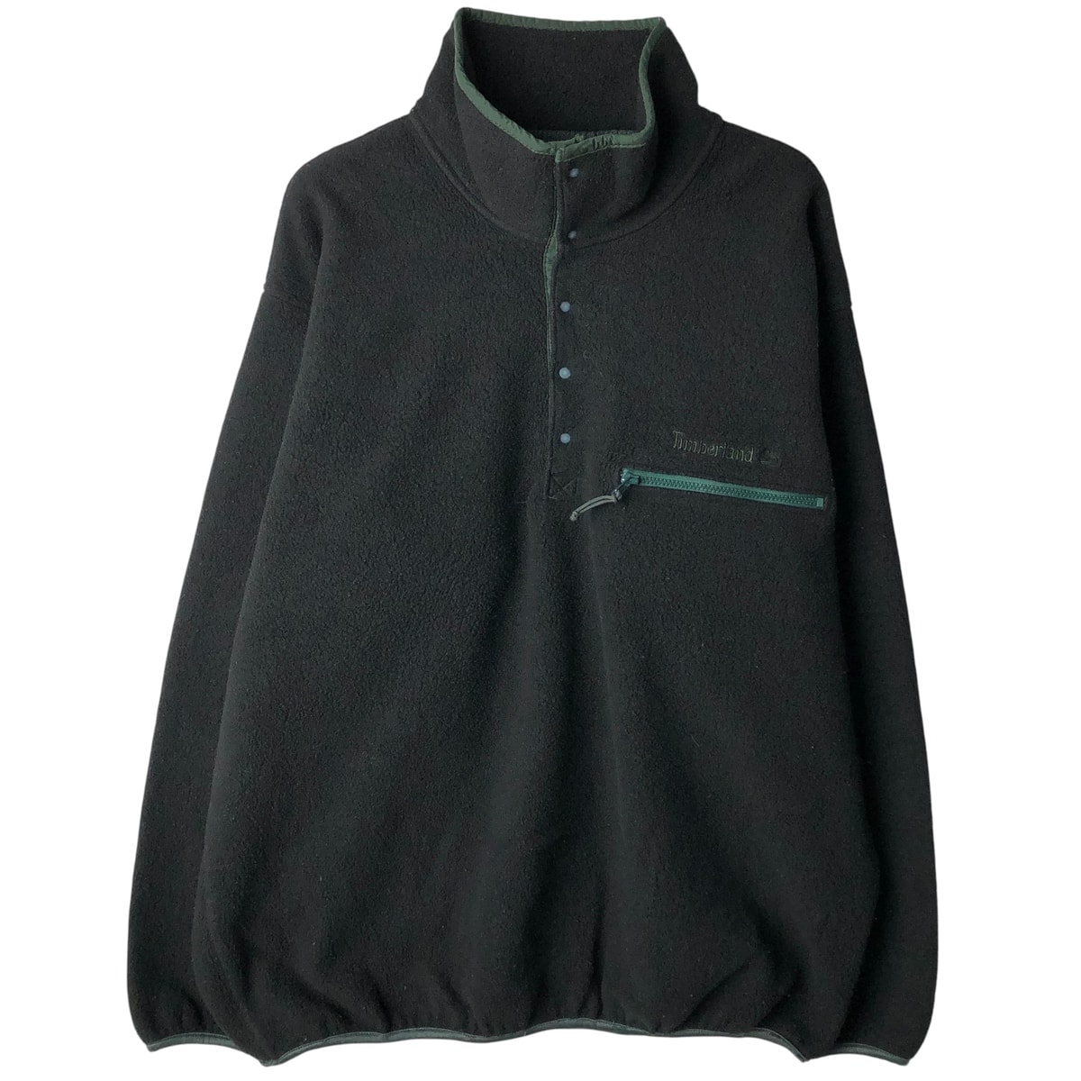 古着 90年代 ティンバーランド Timberland WEATHERGEAR ハーフスナップ フリースプルオーバー USA製 メンズL相当 ヴィンテージ/eaa599927
