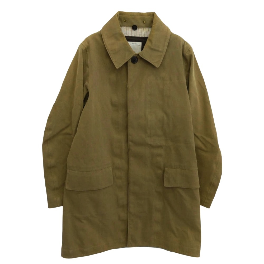 VISVIM ビズビム ステンカラーコート 15AW 0115205013002 FRANK SOUTIEN COAT 3L GORE-TEX ゴアテックス ステンカラーコート ベージュ系【中古】