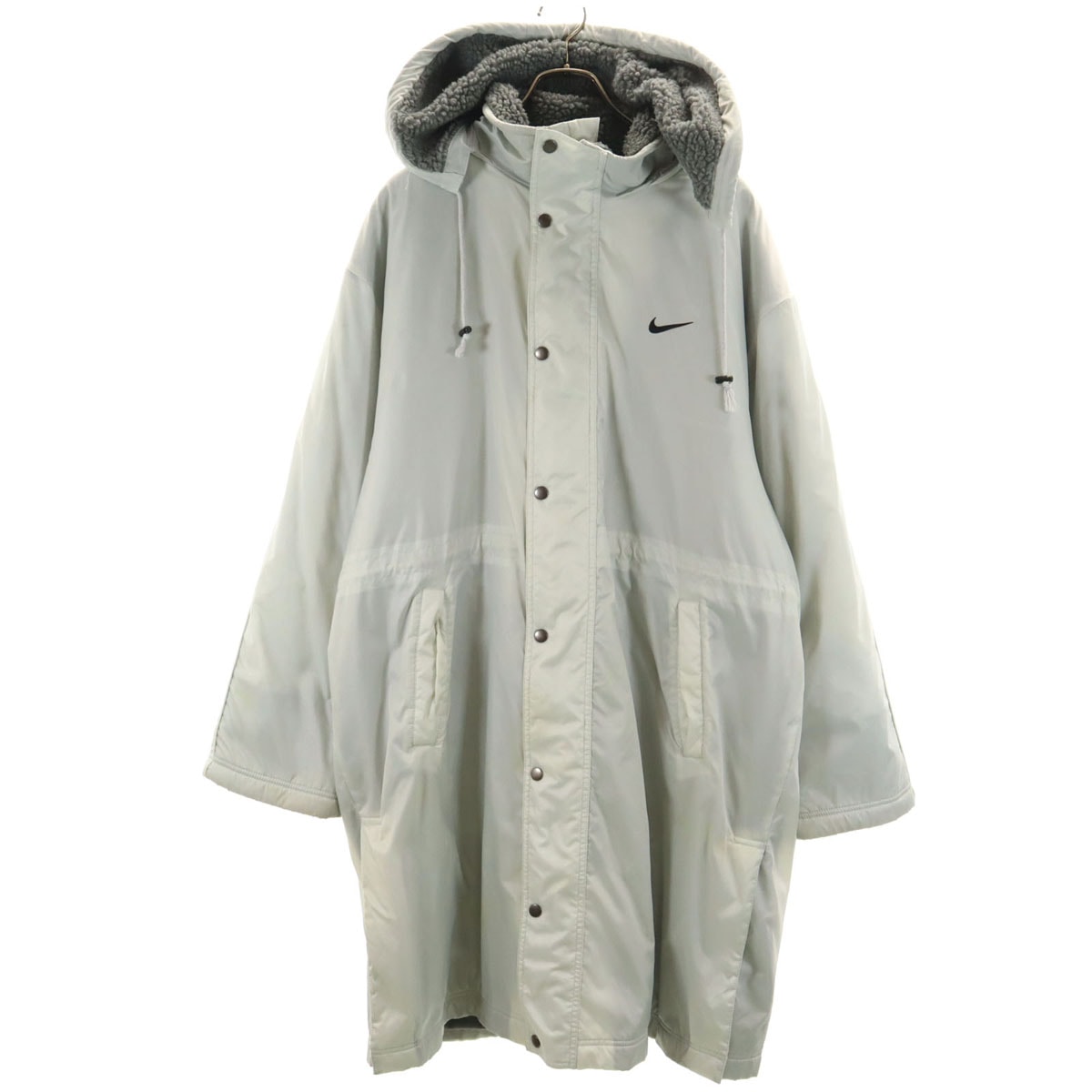 NIKE ナイキ ベンチコート XL グレー 中綿