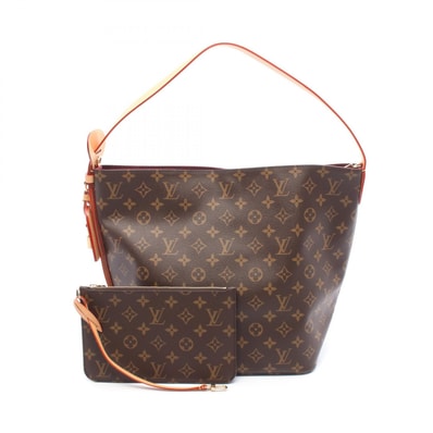 ルイ・ヴィトン LOUIS VUITTON オールインGM ショルダーバッグ バッグ PVCコーティングキャンバス レザー モノグラム レディース ブラウン系 M12926 【中古】