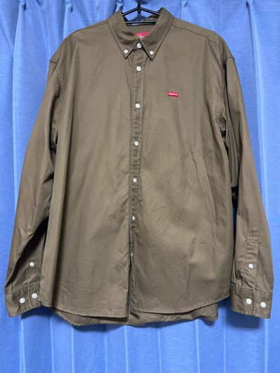 Supreme Small Box Shirt "Brown" (22SS)