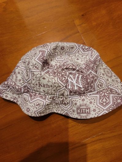 Kith x New Era Moroccan Tile Bucket Hat "Pink/Multi"