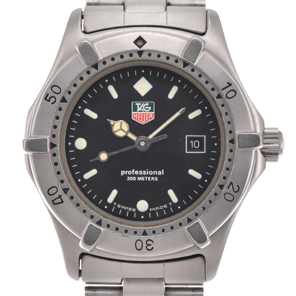 タグホイヤー TAG HEUER 962.015 プロフェッショナル 200 デイト クォーツ レディース 良品 保証書付き M#145458