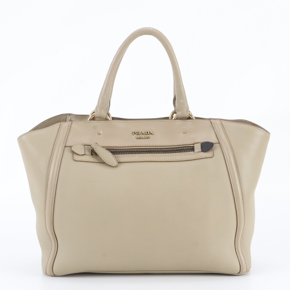 ■美品 プラダ トート バッグ レザー