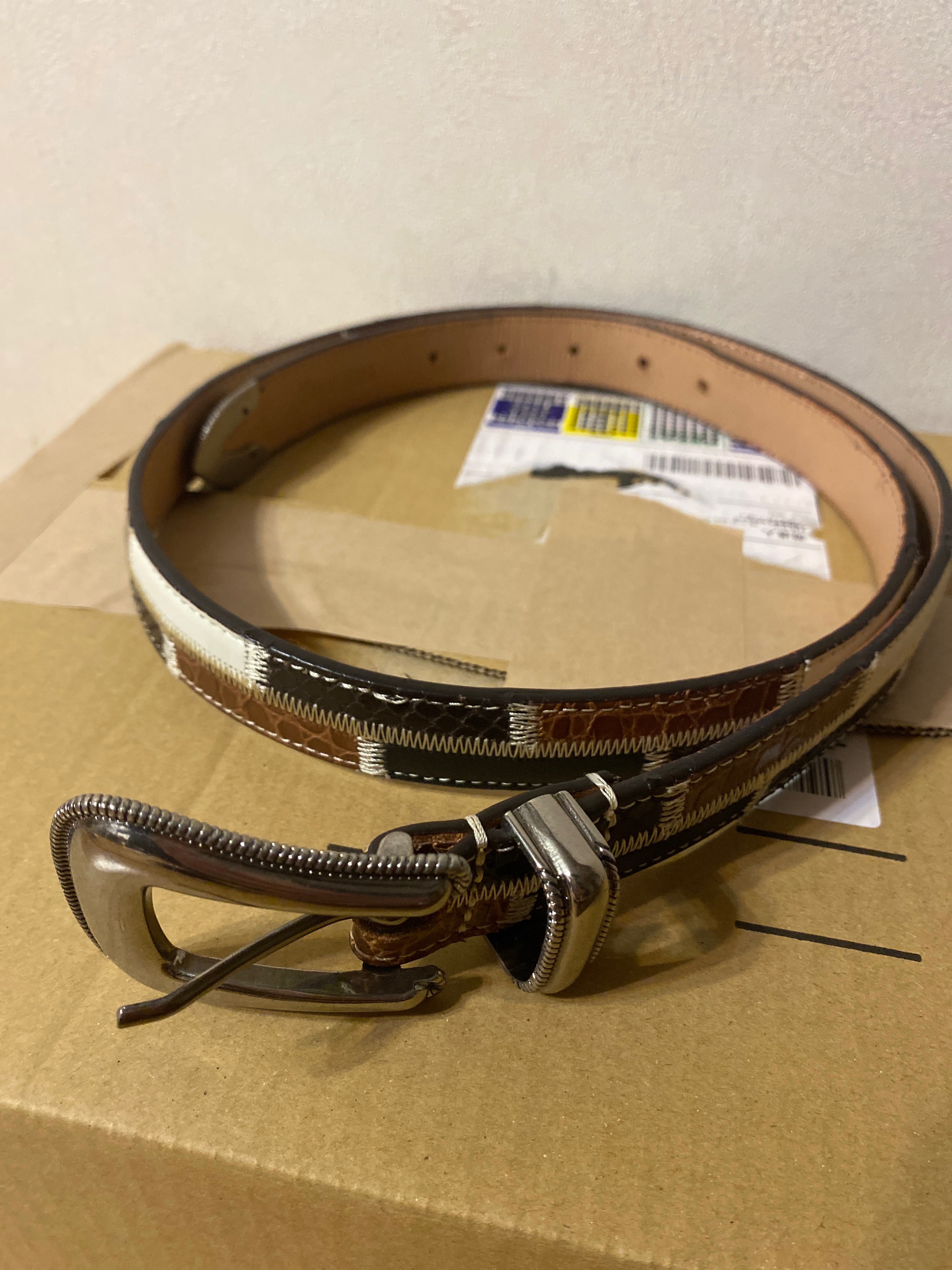 Supreme Patchwork Ranger Belt "Natural"