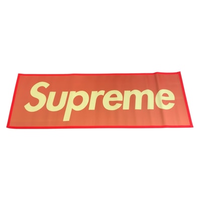 新品未使用 Supreme シュプリーム Supreme Woven Straw Mat レッド ホワイト ゴザ レジャーシート 505561 【中古】