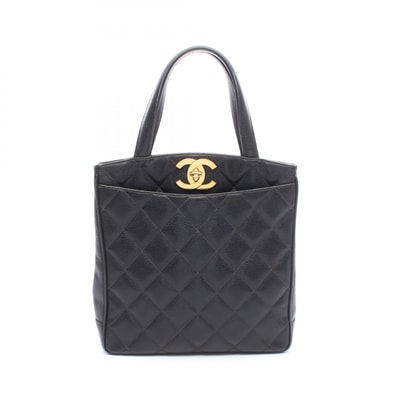 シャネル CHANEL マトラッセ トートバッグ バッグ キャビアスキン(グレインドカーフ) レディース ブラック系 【中古】