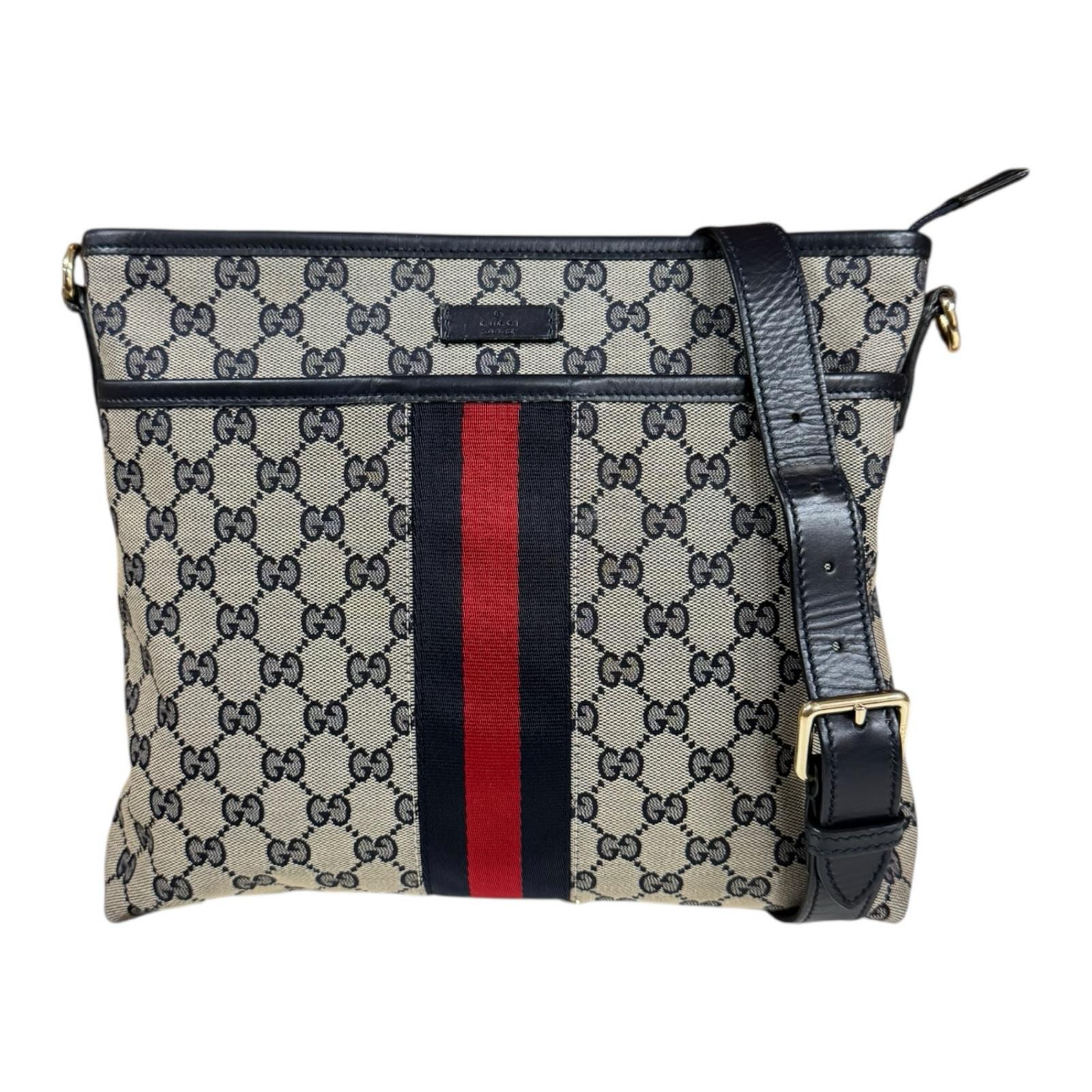 グッチ シェリー GGキャンバス ショルダーバッグ GGキャンバス 388926 ベージュ レディース GUCCI 中古