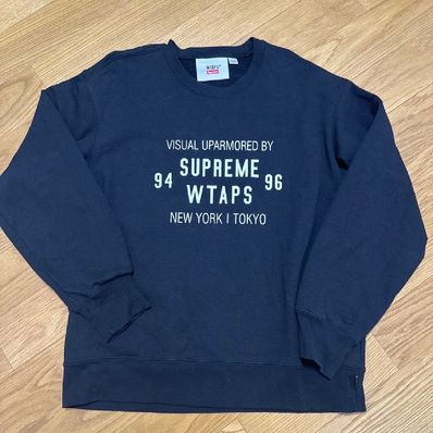 Supreme / WTAPS Crewneck "Black" 21274SPD-CSM03S