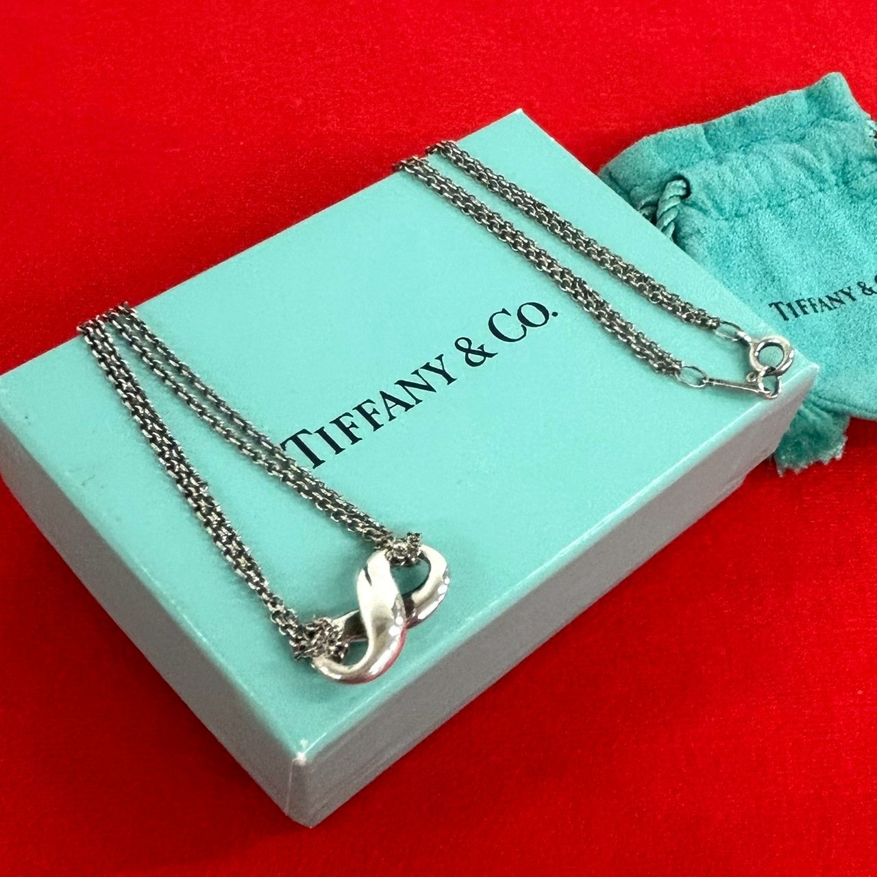 B (目立った傷や汚れなし)】TIFFANY&Co. ティファニー インフィニティ