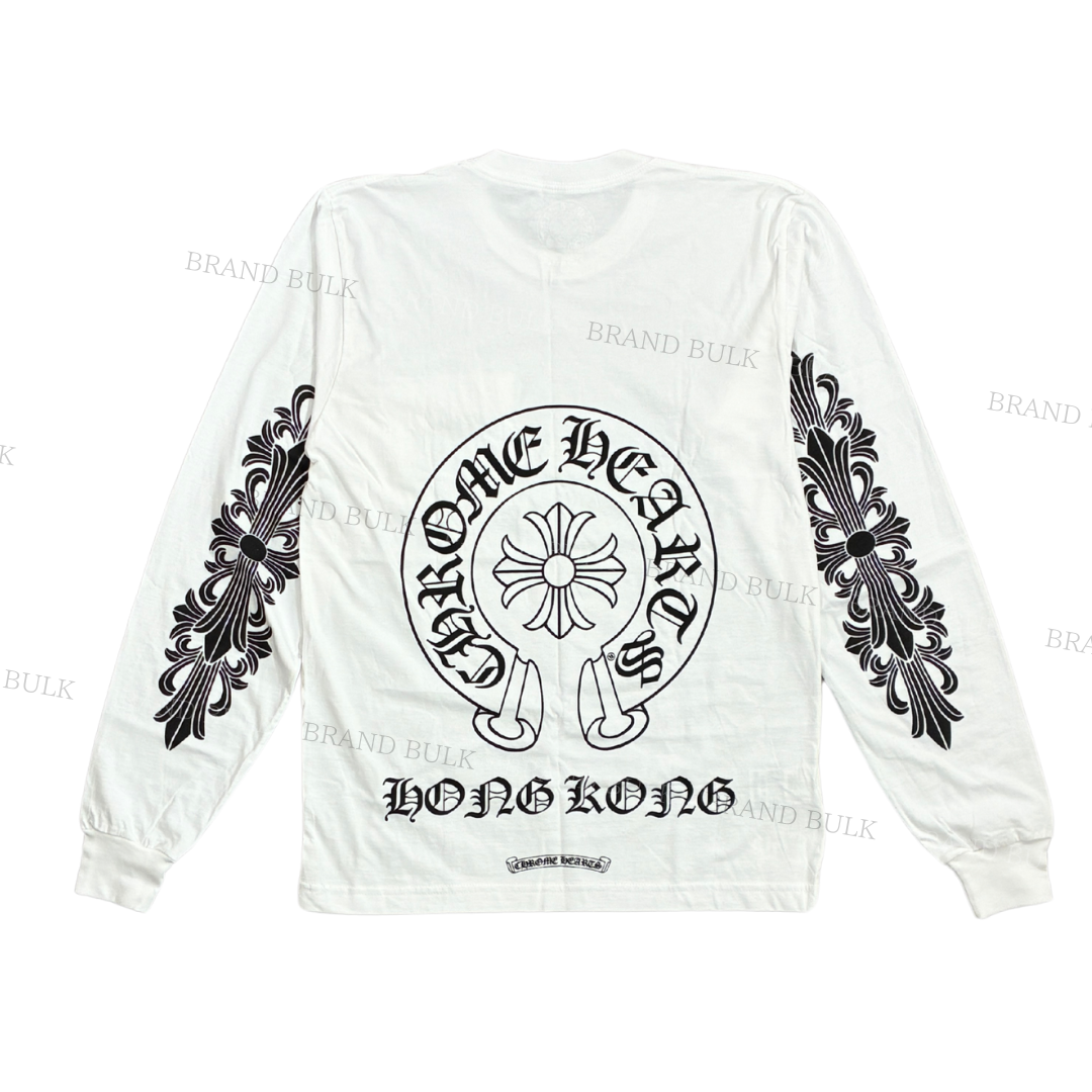 クロムハーツ 香港限定 ホースシュー 長袖 Tシャツ