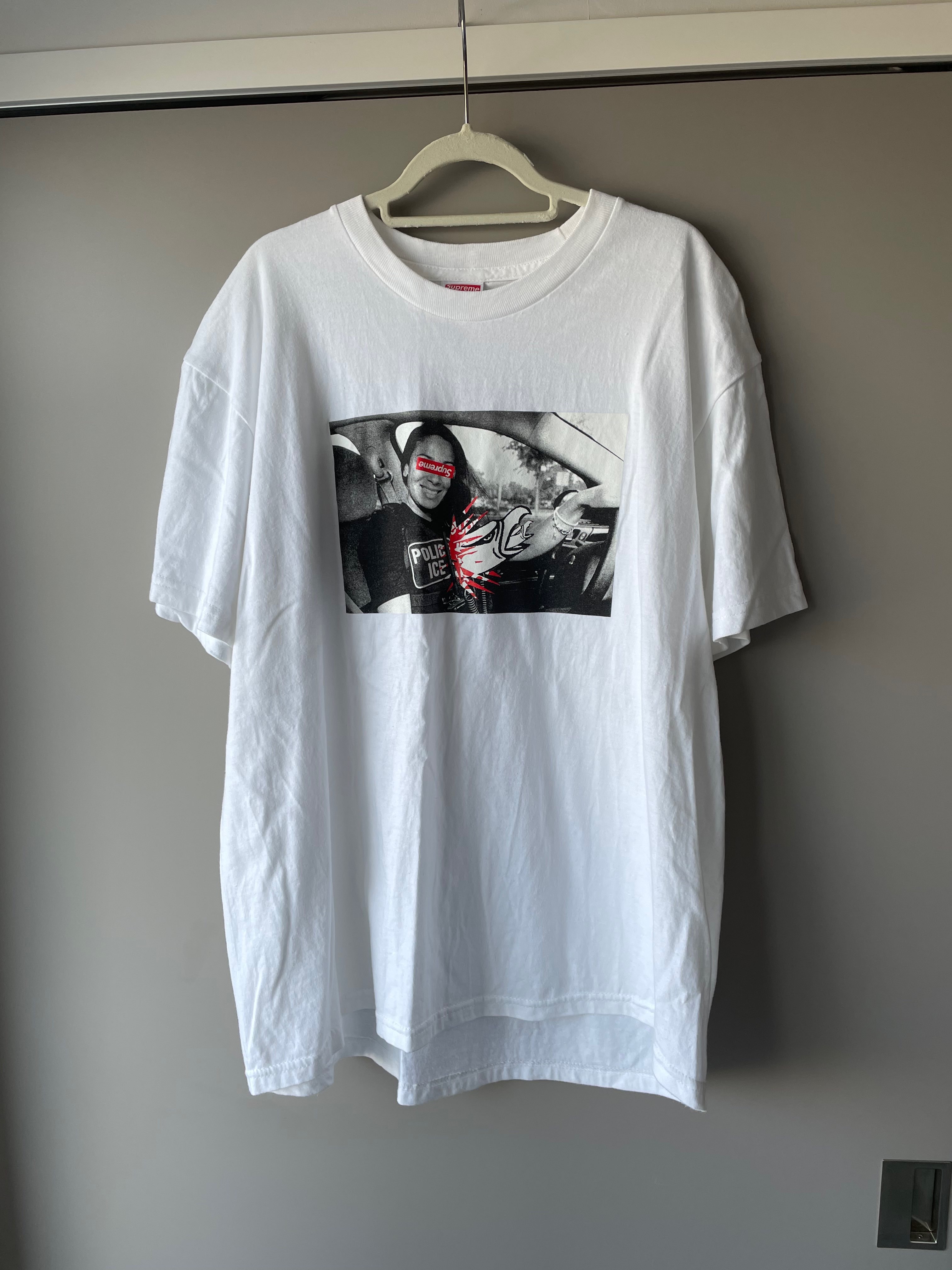 Supreme / Anti Hero ICE Tee "White"