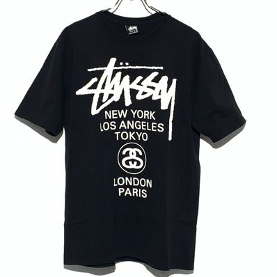 Stussy WORLD TOUR TEE”Black “