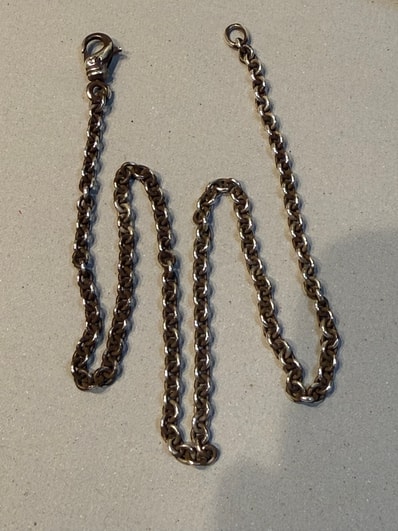 Chrome Hearts NE Chain Necklace "Silver"