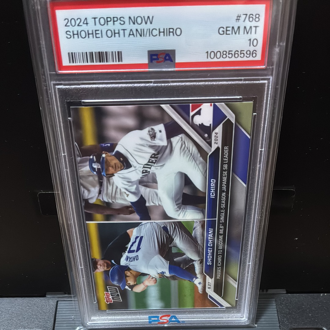 大谷翔平 / イチロー [768](2024 MLB トップスナウカード)