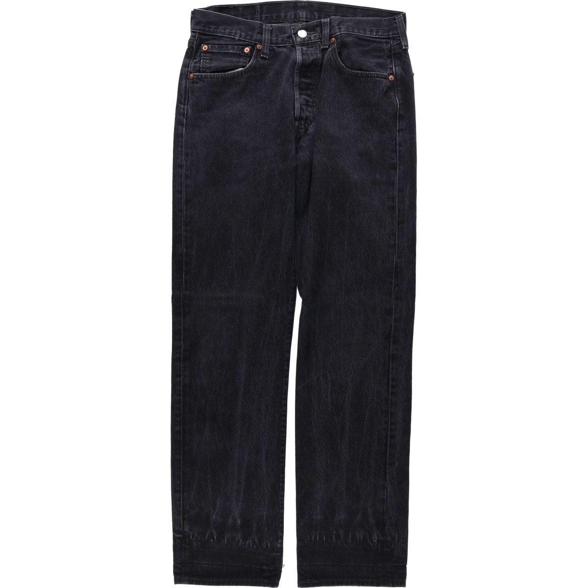 古着 リーバイス Levi's 501 ブラックデニム ストレートデニムパンツ メンズw31相当/eaa622463