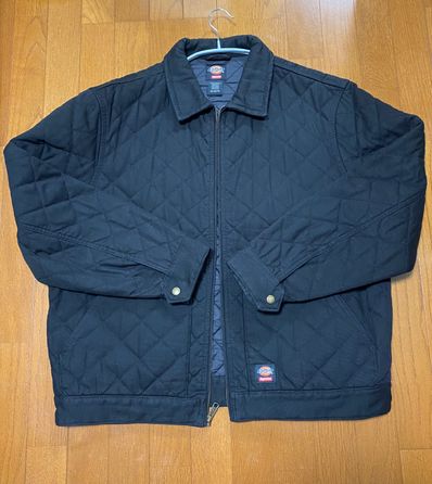 Supreme x Dickies Quilted Denim Work Jacket "Black"
