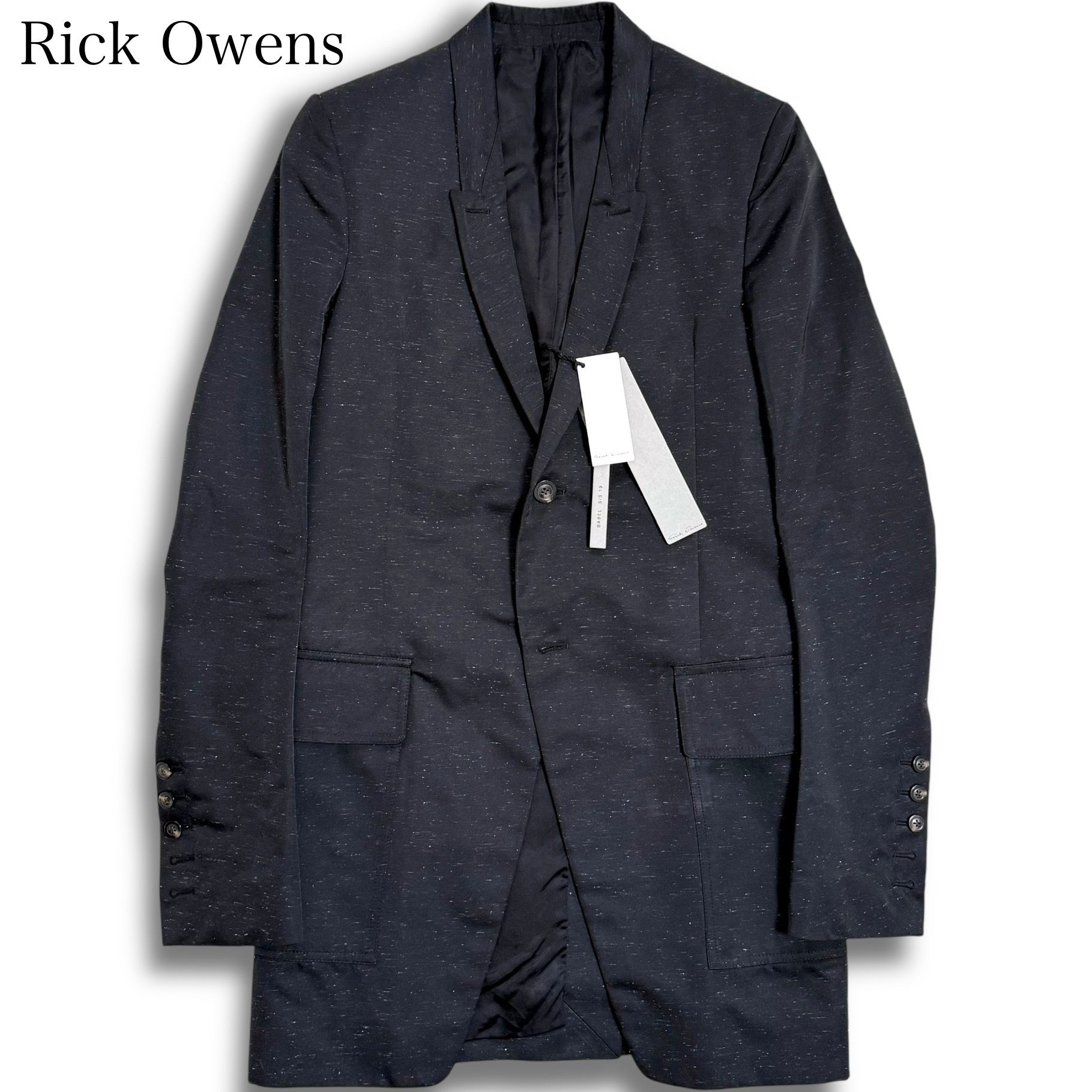 新品タグ付き 19SS Rick Owens BABEL期 テーラードジャケット