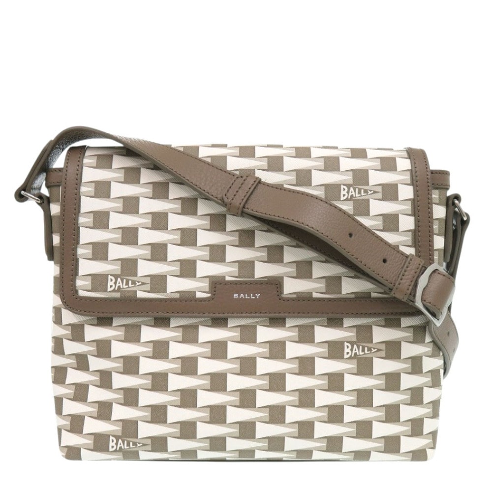 バリー PENNANT CROSS レザー ブラウン ホワ