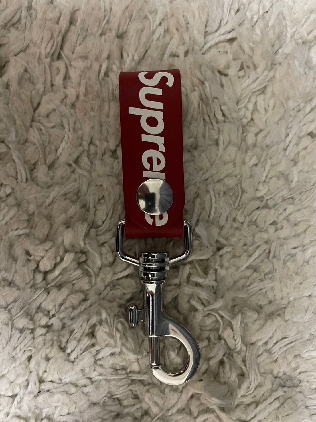 Supreme Leather Key Loop 