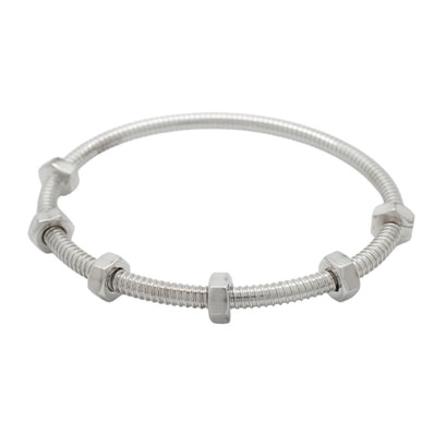 ★SALE【6jhb0176】カルティエ バングル エクルドゥ K18WG ホワイトゴールド【中古】レディース