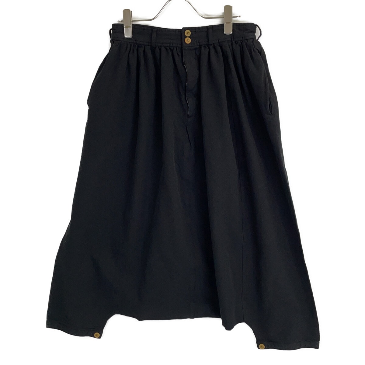 コムデギャルソンコムデギャルソン(コムコム) 04年製 ブラック エステルスカート M