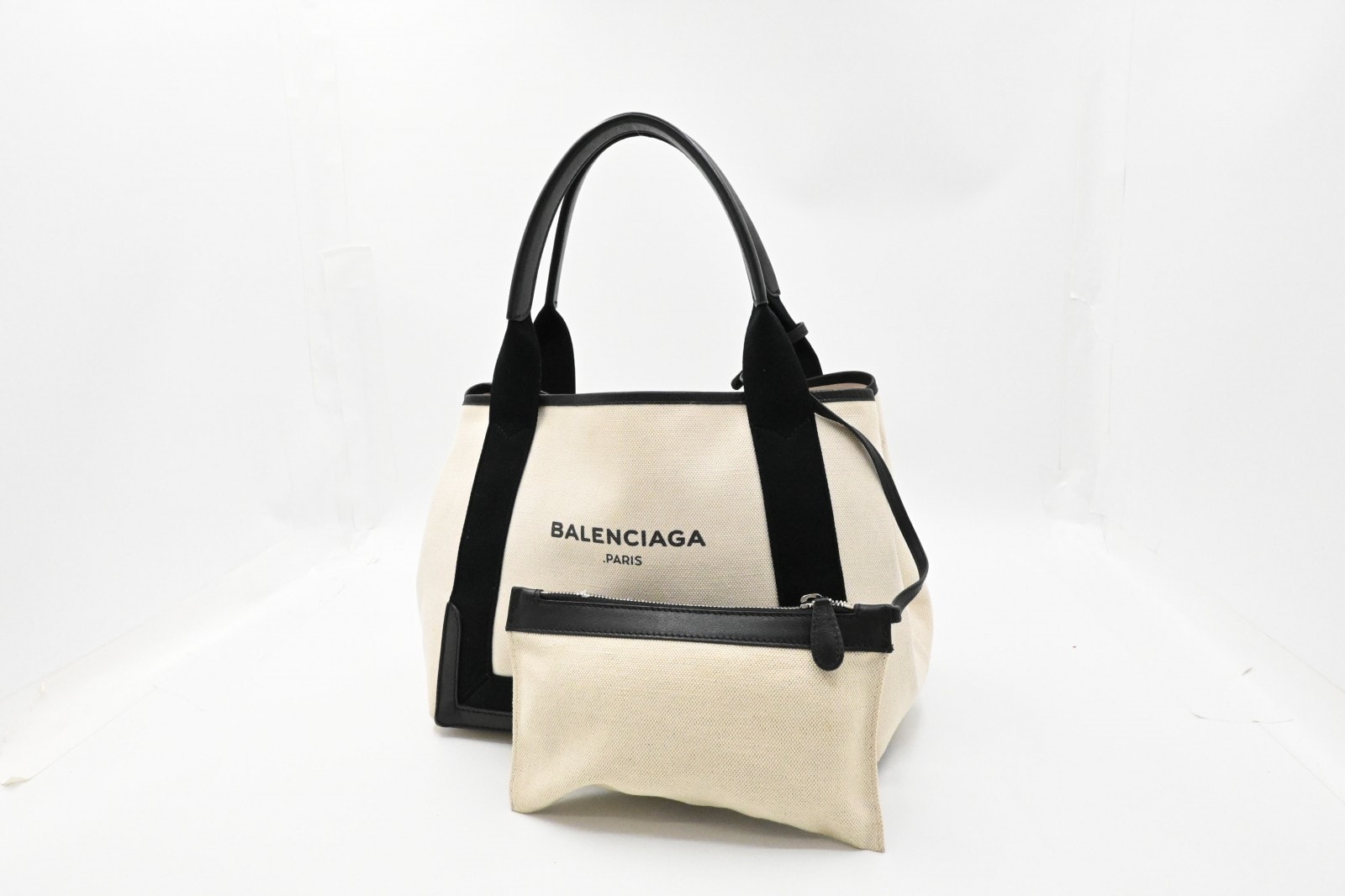 バレンシアガ ネイビーカバスS トートバッグ 339933