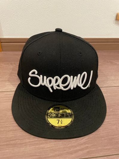 Supreme Handstyle New Era "Black"