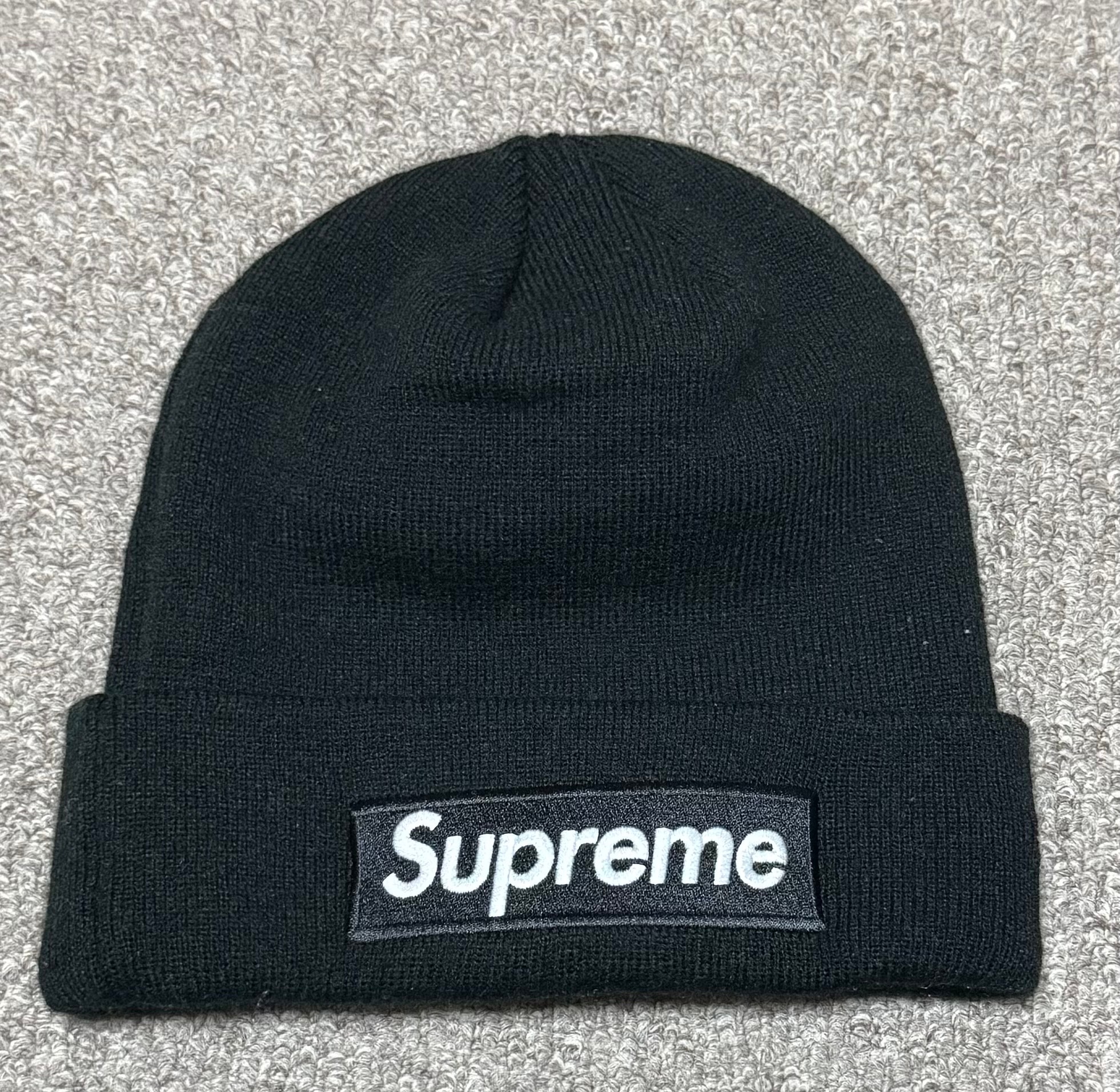Supreme New Era Box Logo Beanie "Black" (24FW)