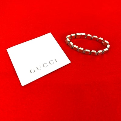 GUCCI グッチ スクエア チェーン ブレスレット シルバー925 ブレスレット シルバー
47967