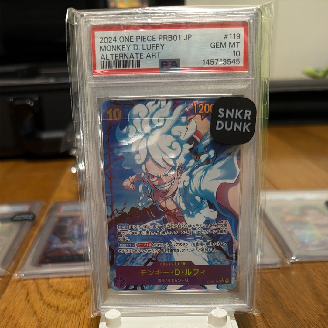 モンキー・D・ルフィ SEC-P [OP05-119](プレミアムブースター「ONE PIECE CARD THE BEST」)