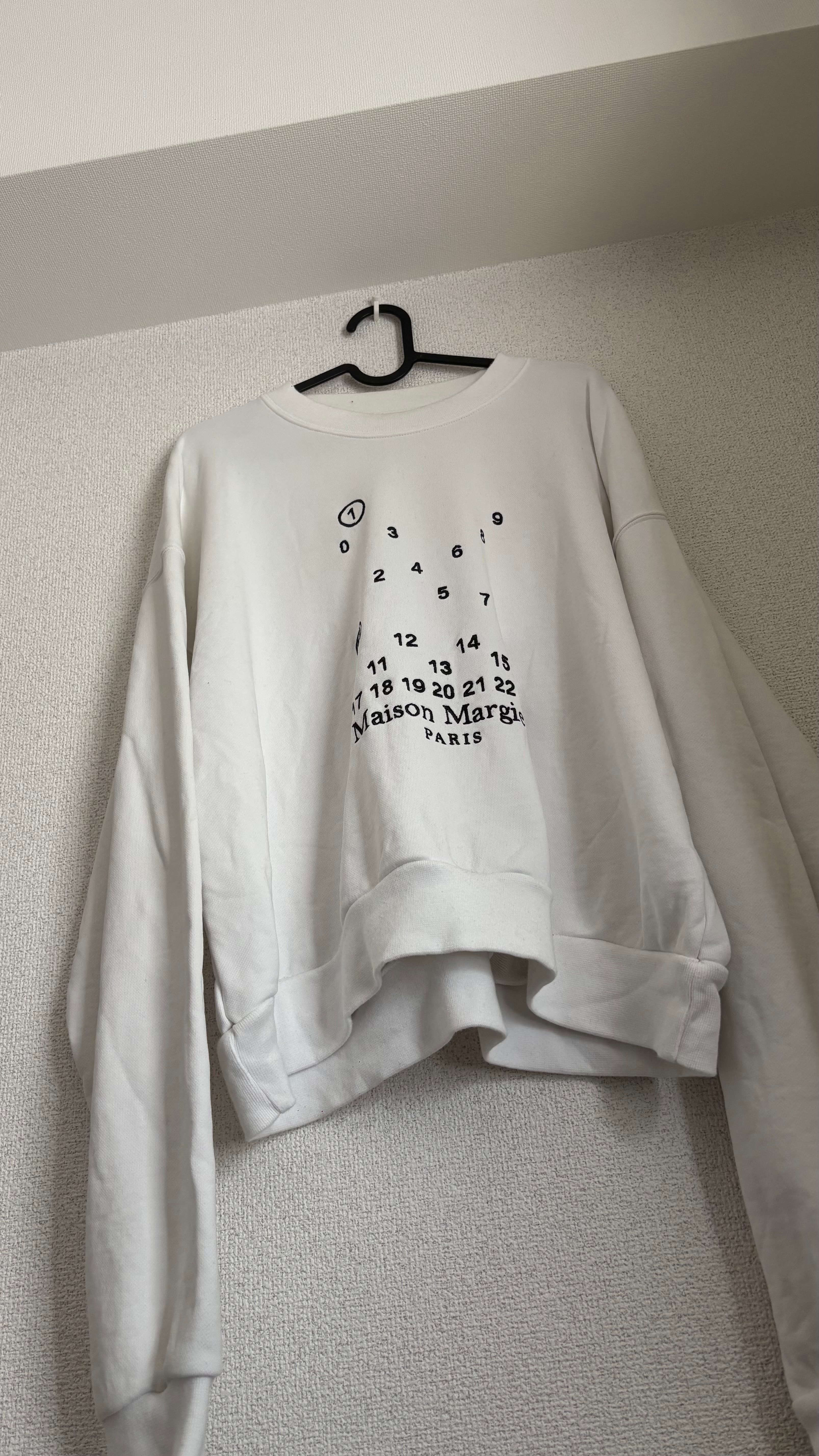 Maison Margiela Women's Logo Sweatshirt "White"