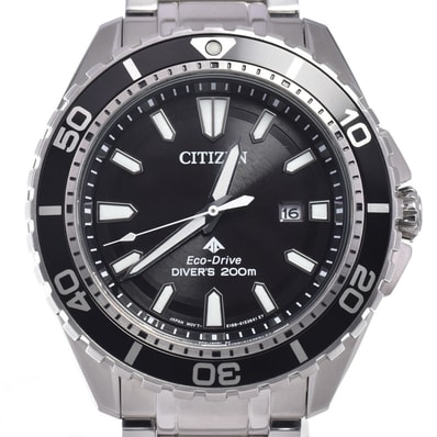 シチズン CITIZEN BN0190-82E プロマスター エコドライブ ブラック ソーラー メンズ 美品 箱・保証書付き 腕時計 M#148482