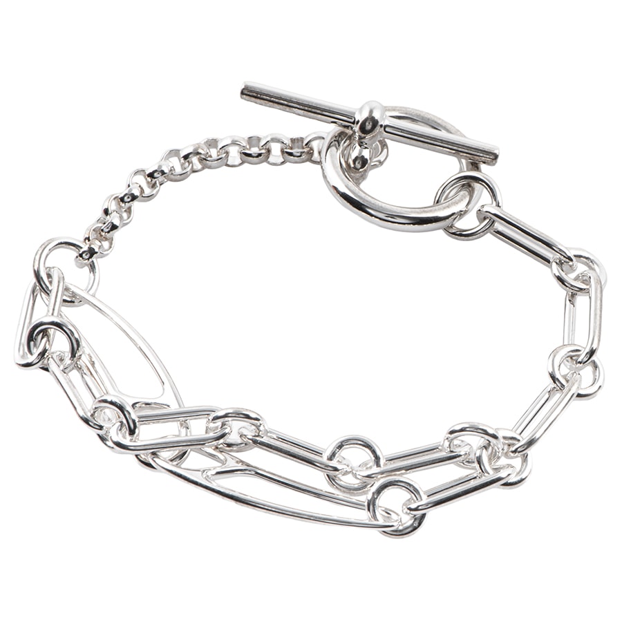 HERMES エルメス シェーヌダンクル パンク ブレスレット【中古】