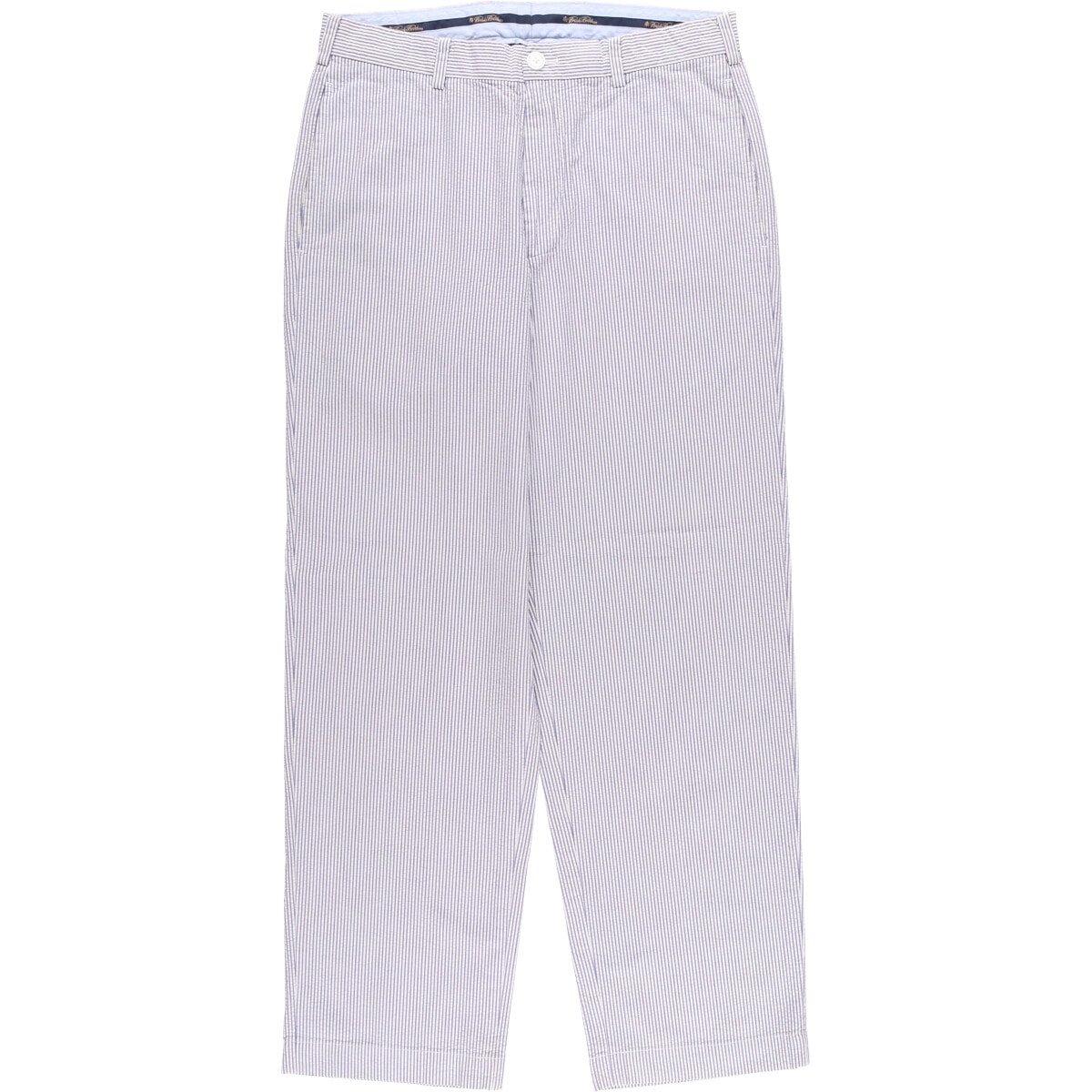 古着 ブルックスブラザーズ Brooks Brothers ストライプ柄 シアサッカー コットン スラックスパンツ メンズw32相当/eaa574316