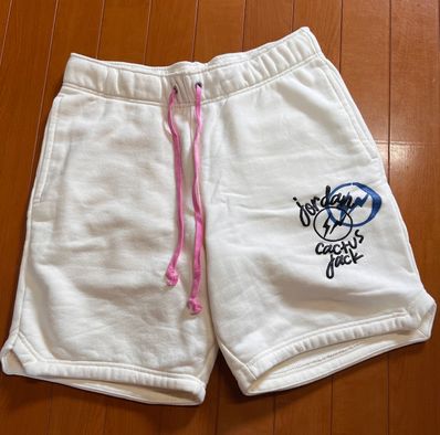 Air Jordan Travis Scott Fragment Shorts "White"