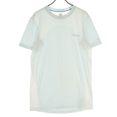 Columbia コロンビア ワンポイントロゴ 半袖 Tシャツ L ホワイト