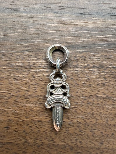 Chrome Hearts # 5 Dagger Charm "Silver"