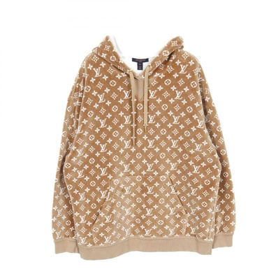 ルイ・ヴィトン LOUIS VUITTON モノグラム タウアリング パーカー 衣料品 トップス コットン ベージュ レディース ベージュ系 【中古】