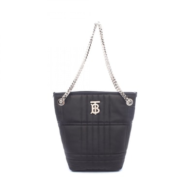 バーバリー BURBERRY スモール ローラ バケットバッグ ショルダーバッグ バッグ ナイロン レディース ブラック系 80591451 【中古】