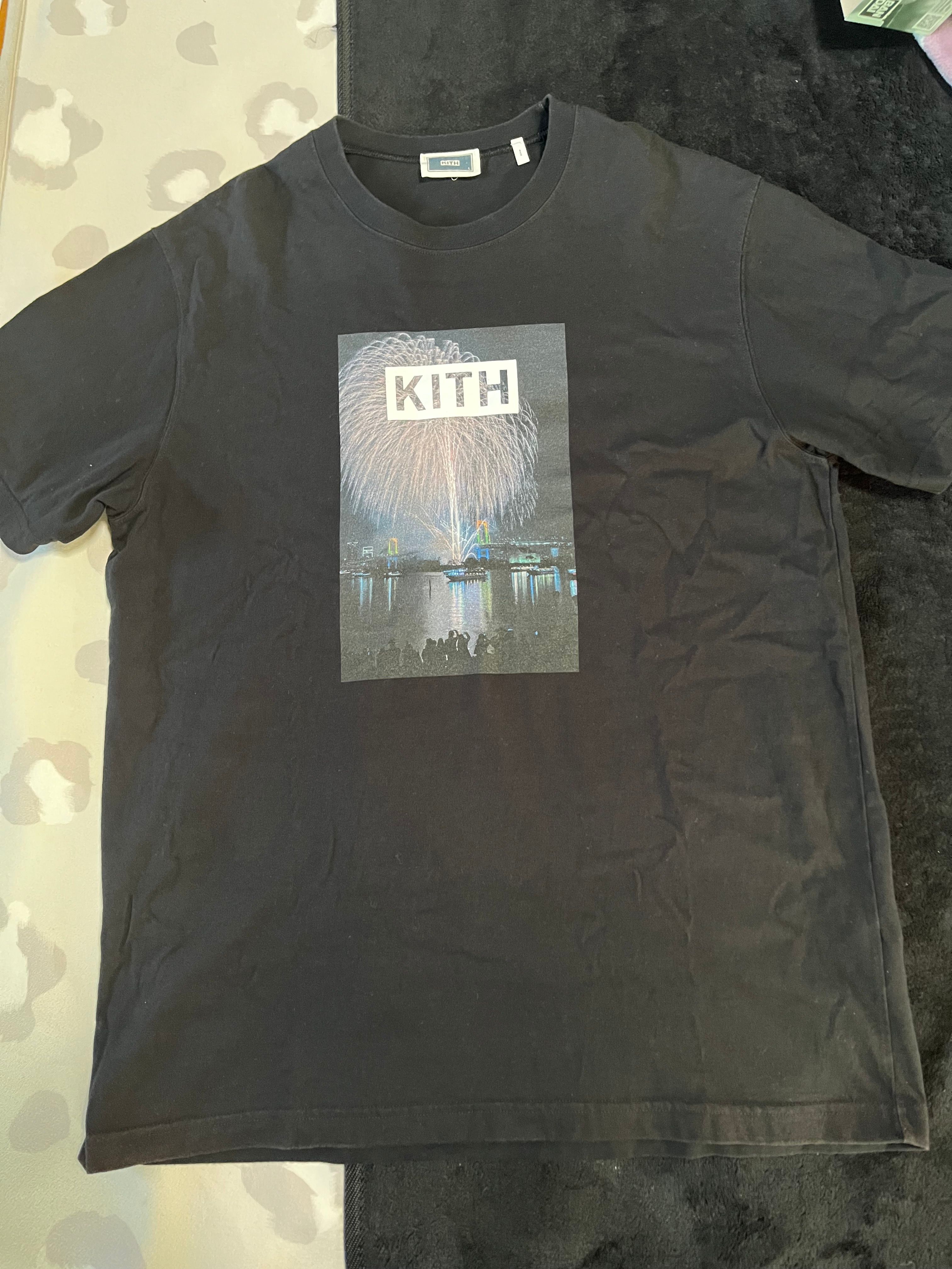 Kith Tokyo Fireworks Tee "Black"