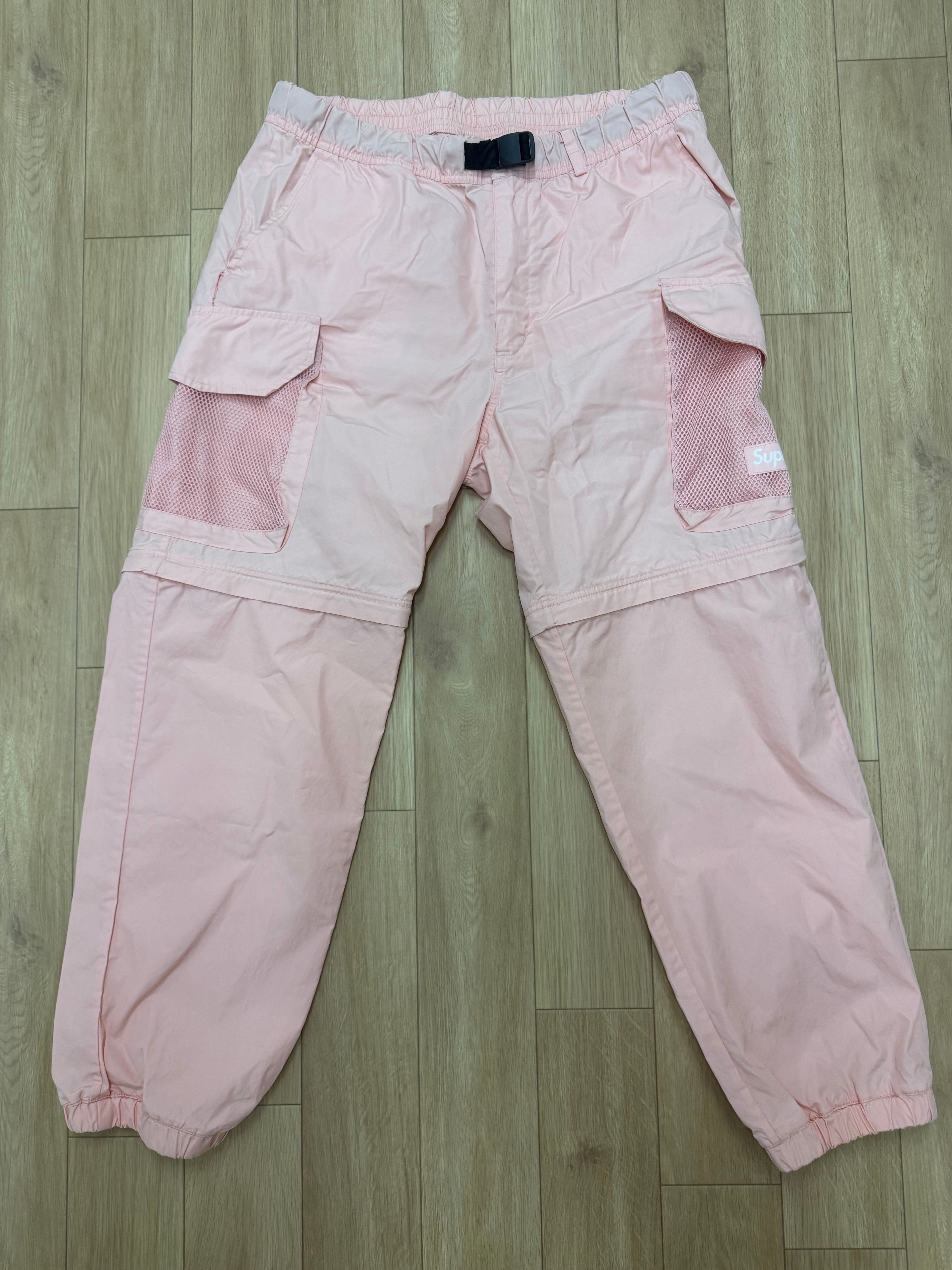 Supreme Mesh Pocket Belted Cargo Pant "Dusty Pink"